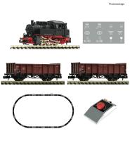Fleischmann 5160002 - Analog Start Set: Dampflokomotive BR 80 mit Güterzug