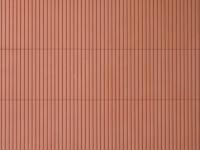 Auhagen 52232 - Spur HO Dekorplatten Trapezblech rotbraun