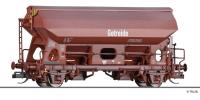 Tillig 502286/1 - Spur TT Schwenkdachwagen 1 der DR, Epoche IV, gealtert