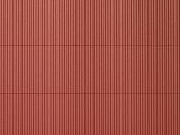 Auhagen 52430 - Spur HO  1 Wellblechplatte rotbraun lose