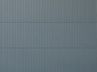 Auhagen 52431- Spur HO 1 Wellblechplatte grau lose