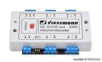 Viessmann 5280 - Multiprotokoll Schalt- und Weichendecoder. DC +AC