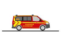 Rietze 53943 - Spur HO Volkswagen T6 FW Schorndorf