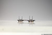 PMT 54224 - Spur HOe Drehschemelwagen-Paar, kurz, K. Sächs. Sts. E. B. Ep.I