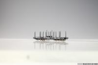 PMT 54406 - Spur HOe Drehschemelwagen, DR schwarz, Ep.III