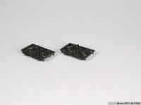 PMT 57401 - Spur HOe Sächs. Güterwagen-Drehgestell, klippbar