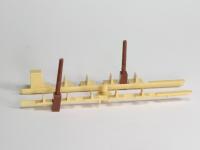 PMT 57650 - Spur HOe Inneneinrichtung mit Öfen für Oberlichtwagen