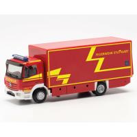 Herpa 097277 - Mercedes-Benz Atego `13 Koffer-LKW "Branddirektion Stuttgart"