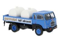Brekina 58618 - Spur HO Fiat 642 "Parmalat" mit 2 Tanks