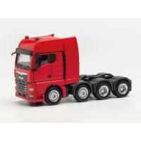 Herpa 316965 - MAN TGX GX Schwerlastzugmaschine 4-achs (luftgefedert, 8x4), rot