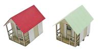 Igra Modell 160014 - Spur TT Ferienhäuser, 2 Stück, Lasercut Bausatz
