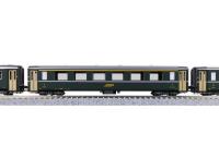 Kato/Lemke K5275 Spur N Personenwagen, 1.Kl. (A1230) RhB, Ep.IV, grün