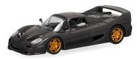 Herpa 025485-002 - Spur HO Ferrari F50, Nero Daytona, schwarz