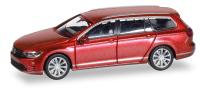 Herpa 038980-002 - Spur HO Volkswagen (VW) Passat Variant GTE Hybrid, habanero orange