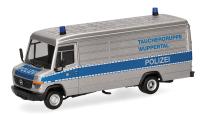 Herpa 098823 - Spur HO Mercedes-Benz T2 Vario Kasten "Polizei Tauchergruppe Wuppertal"