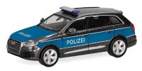 Herpa 098946 -pur HO Audi Q7 "Polizei"