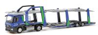 Herpa 315012 - Spur HO Mercedes-Benz Actros Autotransporter-Hängerzug "Avtologistika" (UKR Kiew)