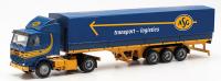 Herpa 315272 - Scania 142 Planen-Sattelzug "ASG" (S)