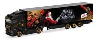 Herpa 319973 - Spur HOMAN eTGX GM Koffer-Sattelzug " Weihnachtsmodell 2025"