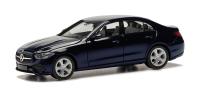 Herpa 421003-003 - Spur HO Mercedes-Benz C-Klasse Limousine, dunkelblau
