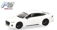 Herpa 87MC000097 - Spur HO Audi RS7, weiß