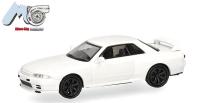 Herpa 87MC000102 - Spur HO Nissan Skyline GTR32, weiß
