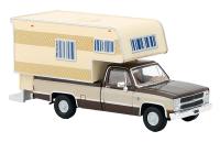 Brekina 19664 - Spur HO Chevrolet C 20 Camper braun