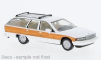 PCX870453 - Spur HO Chevrolet Caprice Station Wagon weiss, Dekor, 1991