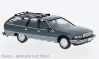PCX870454 - Spur HO Chevrolet Caprice Station Wagon metallic dunkelgrün, 1991