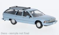 PCX870455 - Spur HO Chevrolet Caprice Station Wagon metallic hellblau, 1991