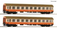 Roco 6280017 - Spur TT 2-tlg. Set 2: Reisezugwagen 2. Klasse, DR