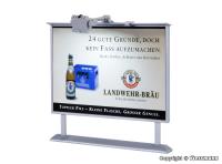 Viessmann 6336 - Spur HO Werbetafel mit LED-Beleuchtung