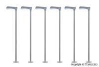 Viessmann 64976 - Spur N Straßenleuchte modern, LED weiß, 5+1