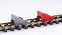 Bemo 6527000 - Spur HOm RhB Prellbock, 2 Stück