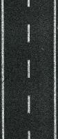 Heki 6562 - Fahrbahndecke Asphalt  zweispurig 100x4 cm