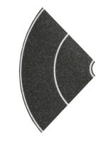 Heki 6582 - Kurven 4 St. 90°, Asphalt
