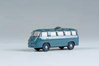 Auhagen 66018 - Spur HO Goliath Luxusbus hellblaugrau Dach offen