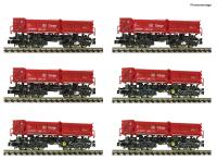 Fleischmann 6660023 - 6-tlg. Display: Muldenkippwagen, DB AG