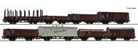 Roco 67127 - 8-tlg. Set: Güterwagen, DR