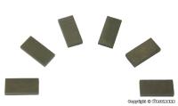 Viessmann 6841 - Fahrzeugmagnete, 6 Stück 10 mm x 5 mm x 1,5 mm
