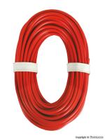 Viessmann 6895 - Hochstromkabel 0,75 mm², 10 m, rot