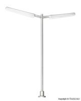 Viessmann 6999 - Spur TT Schlanke Straßenleuchte doppelt, 2 LEDs weiß