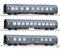 Tillig 70046 - Spur HO 3er Set Salonwagenzug 3, DR