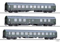 Tillig 70048 - Spur HO 3er Set 'Regierungszug 4', DR