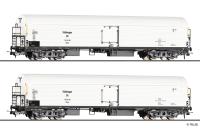 Tillig 70075 - Spur H0 Set Eiskühlwagen Tthevr, DR