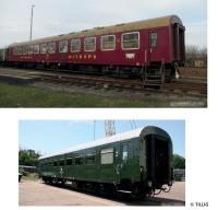 Tillig 70079 - Spur HO 2er Set Personenwagen 'Museumszug der OSEF  Teil 1