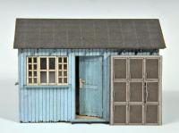 Joswood 70300 - Geräteschuppen blau, Spur 0 (1:43,5)