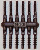 Hädl 710008-01 - Rohrkappenisolatoren, braun