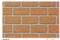 Heki 72262 - Klinker  40x20 cm, 2 Stück