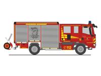 Rietze 72975 Spur HO Schlingmann Varus MAN HLF FW Schondorf